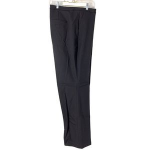 Womens Black Halogen Baby Boot Cut Knit Pants Tech Size 24W 5235 Pockets NWT
